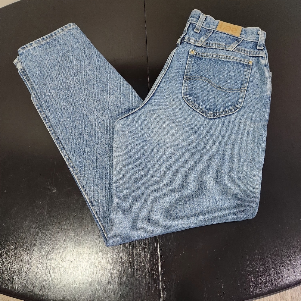Vintage Women's High Waste Lee jeans size 12 made in America